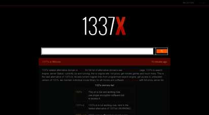1337x.net.in - 1337x  proxy, movies, 1337xto, tv series, music, games and software