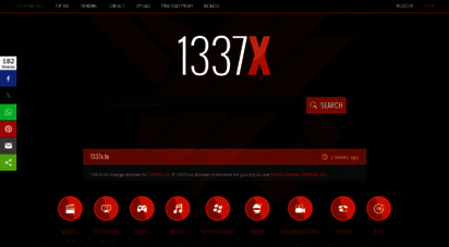 1337xto.to - 1337x  1337x.to torrent search engine