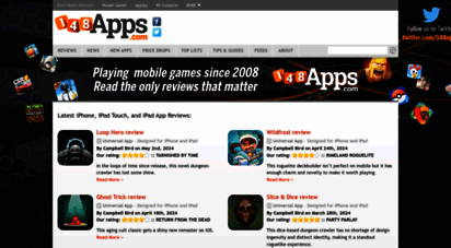 148apps.com - 148apps » iphone, ipad, apple watch and ipod touch app reviews and news  148apps