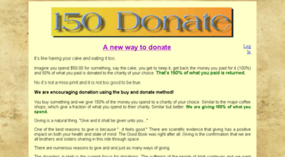 150donate.com