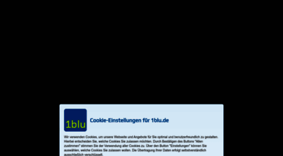 1blu.de - webhosting, homepage, server, onlinespeicher, webbaukasten & domains: 1blu