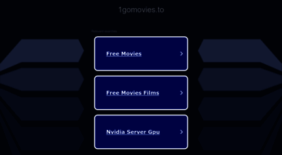 1gomovies.to - gomovies - watch new and old movies & tv-series online