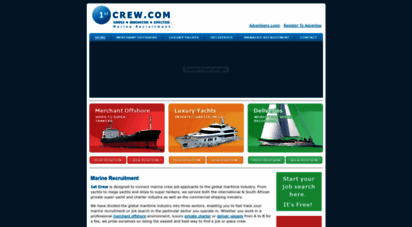 1stcrew.com - crew jobs on luxury yachts and commercial shipping : marine recruitment services :: 1stcrew.com
