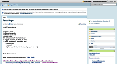2differentiate.pbworks.com
