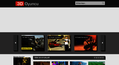 3doyuncu.com - 3d oyunlar - 3d oyuncu - 3 boyutlu shockwave ve unity oyunlar