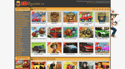 similar web sites like 3doyunlar.org