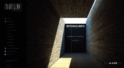3dtools.info - 3d tools dot info - webshop for 3d artists