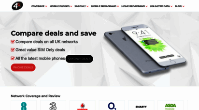 4g.co.uk - 4g  coverage, what is 4g, compare deals and more