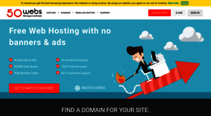 50webs.com - free web hosting with no banners & ads  50webs.com