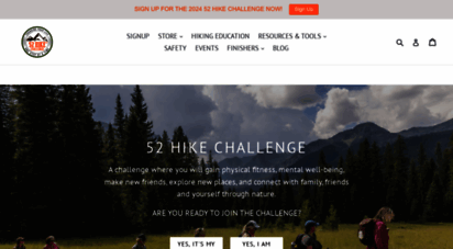 52hikechallenge.com - 52 hike challenge