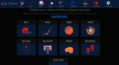 720pstream.me - 720pstream nfl, nhl, nba, mlb sports streaming online
