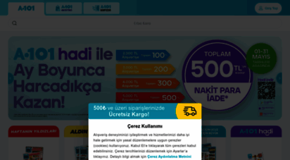a101.com.tr - a101 harca harca bitmez