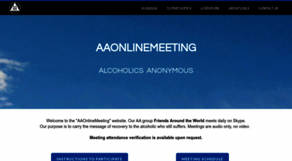 aaonlinemeeting.net