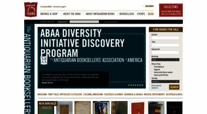 abaa.org - antiquarian booksellers´ ssociation of america  antiquarian & rare books  abaa