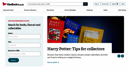 abebooks.co.uk - abebooks  shop for books, art &amp collectables