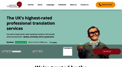 absolutetranslations.com - absolute translations ltd - low cost expert translation company