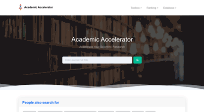 academic-accelerator.com - academic accelerator  accelerate your scientific research