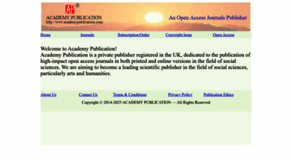academypublication.com - home-academy publication