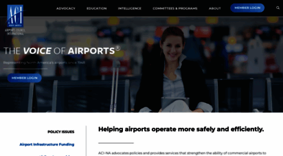 aci-na.org - airports council international - north america  the voice of airports