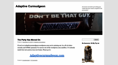 adaptivecurmudgeon.wordpress.com