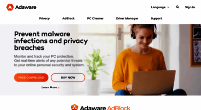 adaware.com - adaware: the best free antivirus & ad block