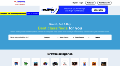 adfreeposting.com - post free classified ads in india and worldwide