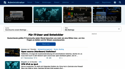 administrator.de - it-wissen, forum und netzwerk - administrator