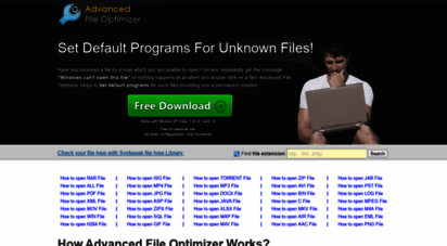 advancedfileoptimizer.com - set default programs with advanced file optimizer
