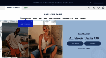 ae.com - american eagle outfitters men´s & women´s clothing, shoes & accessories