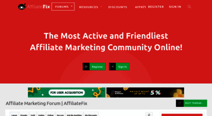 affiliatefix.com - affiliate marketing forum  affiliatefix