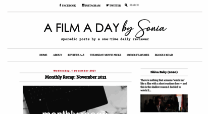 afilmadaybysonia.blogspot.com - a film a day