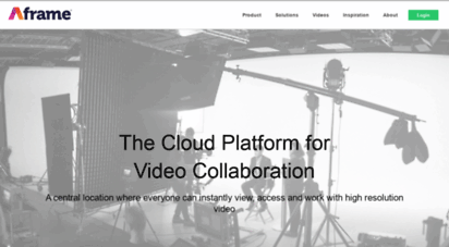 aframe.com - aframe - cloud video production