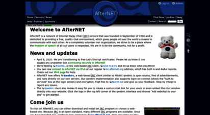 afternet.org - afternet - home