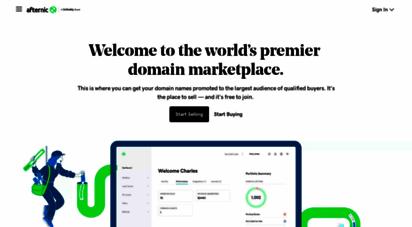 afternic.com - sell domains  buy domains  park domains - afternic