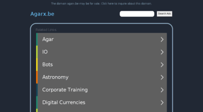 agarx.be