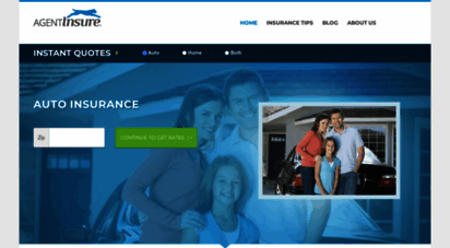 agentinsure.com - instant auto and home insurance quotes  compare insurance rates online