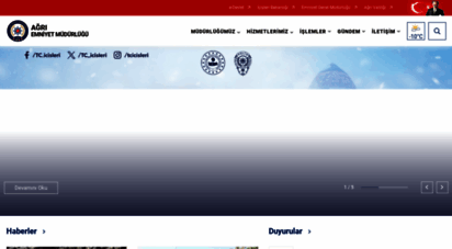 agri.pol.tr - sayfalar - giriş