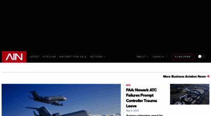 ainonline.com - aviation international news  business, air transport, defense & general aviation news