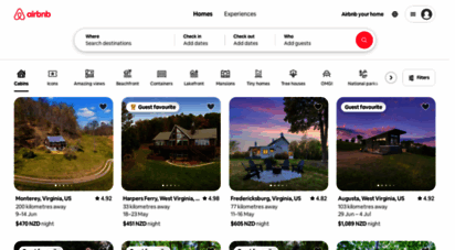 airbnb.co.nz - holiday rentals, homes, experiences & places - airbnb