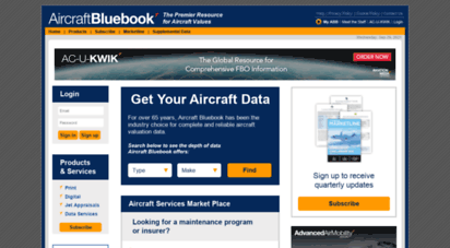 aircraftbluebook.com - aircraft bluebook