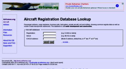 airframes.org - airframes.org - aircraft database