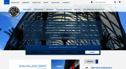 aisc.org - aisc home  american institute of steel construction