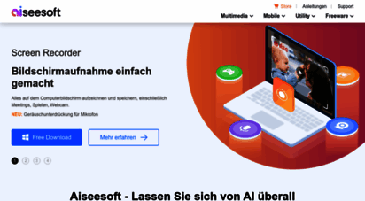 aiseesoft.de - offiziell aiseesoft - die besten software-lösungen für multimedia & smartphone