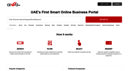aiwa.ae - aiwa.ae uae´s first smart online business directory -dubai, abu dhabi
