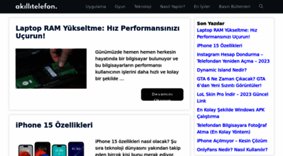 akillitelefon.com - akıllı telefon - satın alma rehberiniz