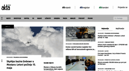 akta.ba - akta.ba - poslovni portal