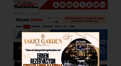 akyazihaber.com - akyazı haber akyazı´nın bir numaralı haber sitesi sakarya haber