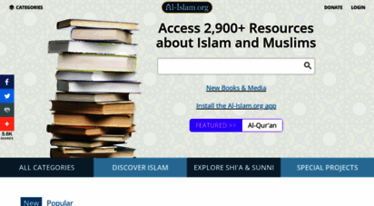 similar web sites like al-islam.org