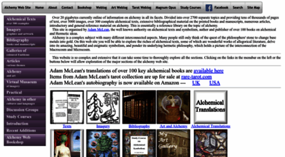 alchemywebsite.com - the alchemy web site