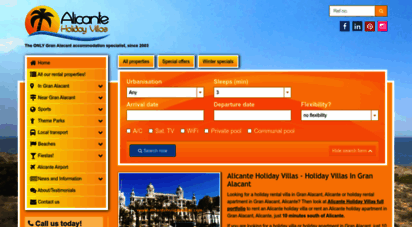 alicanteholidayvillas.com